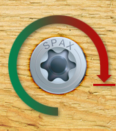 Винты SPAX-M 4x50 мм T-STAR конус оцинкованный