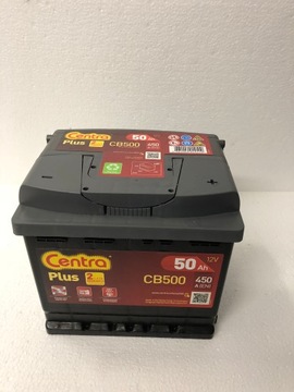 АККУМУЛЯТОР CENTRA PLUS CB500 12В 50Ач P+ 450А