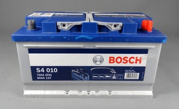 АККУМУЛЯТОР BOSCH SILVER S4010 80AH 740A ПРАВЫЙ+