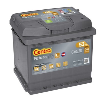 CENTRA Futura Ca530 53ah 540a [ PGP + ] [ Montaż ]