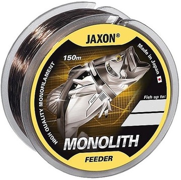 Żyłka JAXON MONOLITH Feeder 0,25/150m kolor BRĄZ