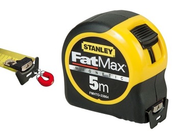 STANLEY 33-864 miara stalowa magnesem 5m