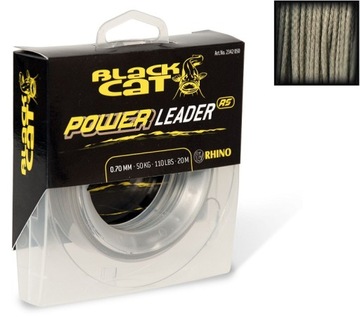 PLECIONKA BLACK CAT POWER LEADER 1,00 MM 80 KG 20M