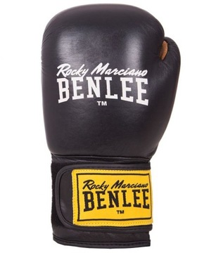 Rękawice bokserskie skórzane Benlee Rocky Marciano EVANS 18 oz czarne