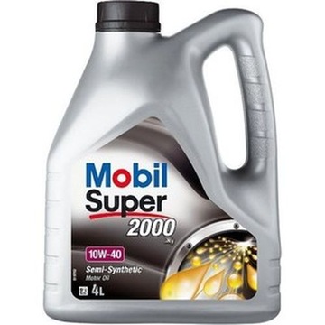 OLEJ MOBIL 1 SUPER 2000 10/40 10W-40 4L BENZYNA