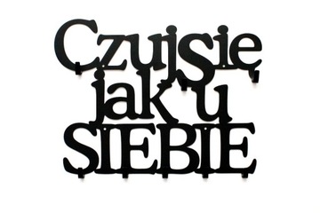 Wieszak Ubrania Czuj się jak u Siebie Oryginalny