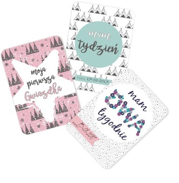 karty do zdjęć - FOTO CARDS - pierwszy rok życia !