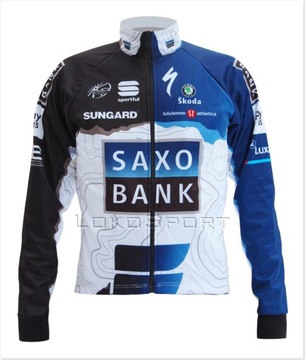 ВЕЛОСИПЕДНАЯ КУРТКА SAXO BANK XXL, WINDSTOPER, Loko