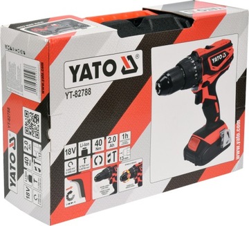 УДАРНАЯ ОТВЕРТКА YATO YT-82788 18V LI-ION 2Ah +100