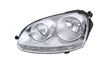 REFLEKTOR LAMPA PRZÓD VW GOLF V 03- LEWA CHROM TYC
