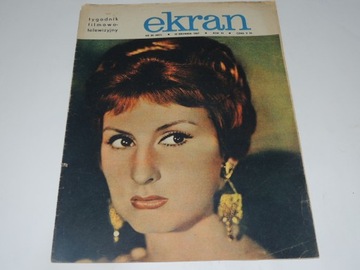 EKRAN 50/1967 J Barańska, L Bunuel, K Zanussi