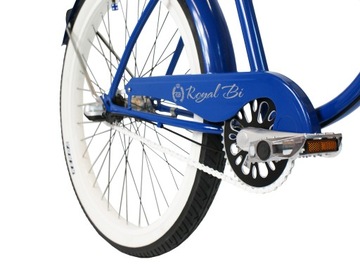 Мужской велосипед Beach Cruiser 26 дюймов, синий, шестерни PACIFIC Springer ROYALBI