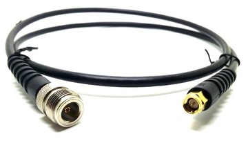 Kabel przyłącze przedłużacz H155 do anten GSM LTE wtyk SMA gniazdo N 2,5m