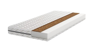 Materac piankowy PIANKA KOKOS 100x190 TWARDY H3 H4