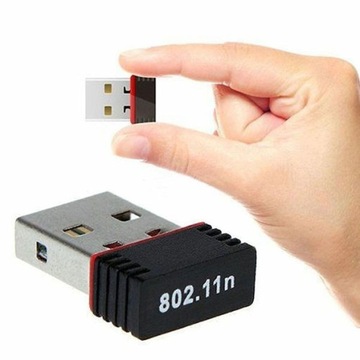 Самая маленькая сетевая карта WIFI USB NANO 150 Мбит/с.