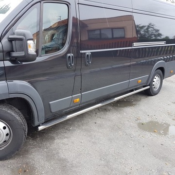 FIAT DUCATO PEUGEOT BOXER CITROEN JUMPER OCHRANNÝ RÁM STUPNĚ OCEL NEREZ