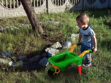 TACZKA MEGA DUŻY ZESTAW DLA DZIECI DO PIASKOWNICY