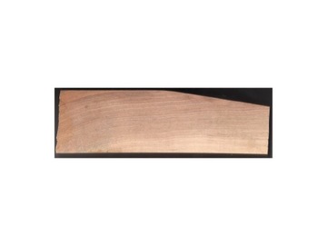 DR0703 Drewno orzech knifemaking nóż 26x6-8x4,5cm