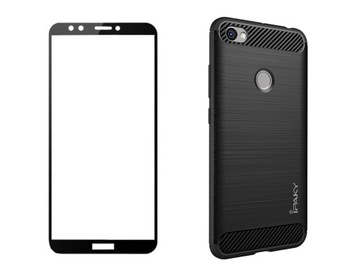 ETUI IPAKY PANCERNE do HUAWEI P30 LITE SZKŁO 9D