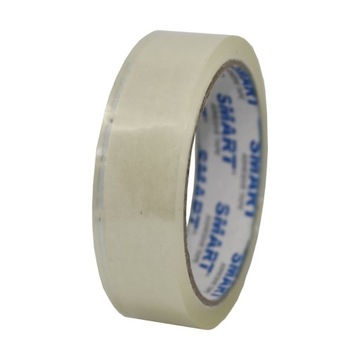 TAŚMA PAKOWA SMART TRANSPARENT 25mm/60 12SZT.