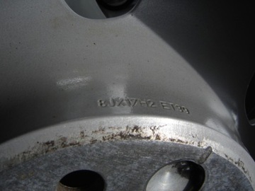 4× DISK HLINÍK AUDI OE 8.0" X 17" 5X112 ET 39