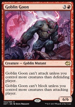 Goblin Goon - za 4 mana 6/6 @@@@