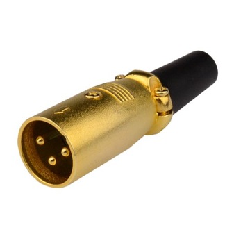 Кабель 2x XLR (F) - XLR (M) Клотц 1м