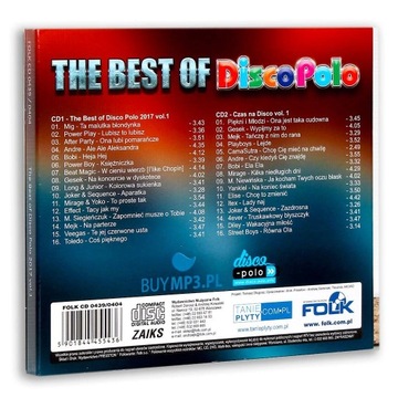 THE BEST OF DISCO POLO vol.1 Андре Миг Мираж, 2CD