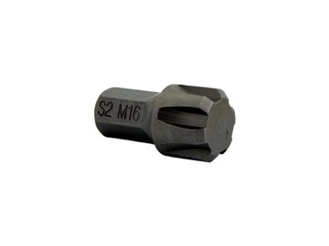 BIT KOŃCÓWKA 10MM RIBE M16 x 30MM 16X30 S2 SZEŚCIO