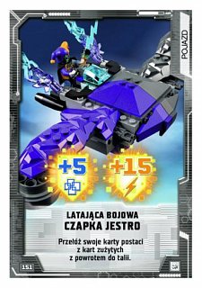 karta nr 151 latająca bojowa lego nexo knigts 2