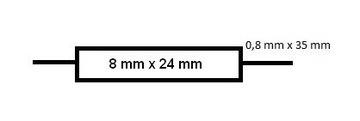 Металлопленочный резистор Mundorf MR5 Watt 5,60 Ом