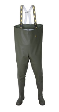 фото ориг. №5, Fishing waders pants advantages green polish