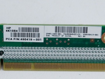 Переходная плата PCI-E — HP Proliant DL120 G6 — 511809-001