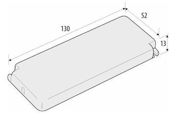 Блок питания светодиодов ZP-LED/12W 12V DC МЕБЕЛЬ - MCJ