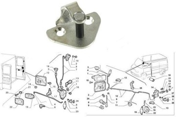 LOCK LOCK Hook DUCATO ДЖЕМПЕР БОКСЕР 94-06