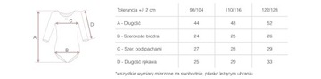 БАЛЕТНОЕ БОДИ 3/4 ДЛЯ БАЛЕТНОЙ РИТМИКИ X1 CC 122/128