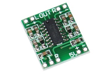 Mini moduł PAM8403 - 5V wzmacniacz audio 3W + 3W