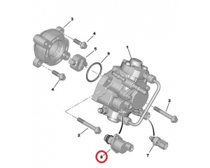 РЕГУЛЯТОР ДАТЧИКА ДАВЛЕНИЯ ПЕРЕМЫЧКА BOXER 2.2 HDI