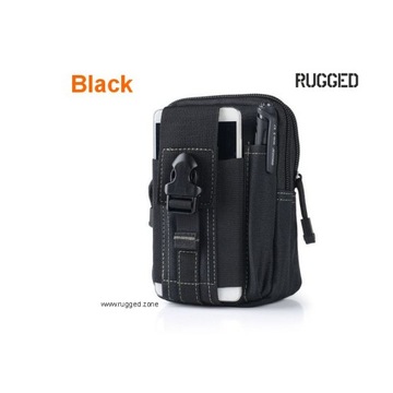 Biodrówka nerka RUGGED model PR150 BLACK
