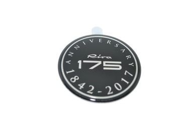 EMBLEMAT ZNACZEK FIAT 500 RIVA LIMITED EDITION 175