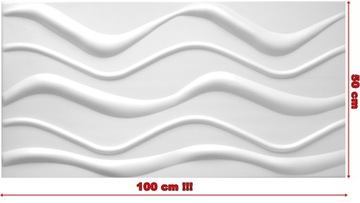 НАСТЕННЫЕ КАССЕТЫ WAVE WAVE III 3D PATTERN 3D НАСТЕННАЯ ДЕКОРНАЯ ПАНЕЛЬ НОВЫЙ ТРЕНД