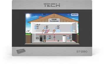 Беспроводной комнатный контроллер TECH ST-280 + ST-260 434