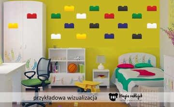 Наклейки на стену Наклейка LEGO BLOCKS