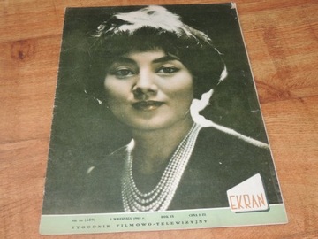 EKRAN 36/1965 A Delon, J Nasfeter, E Czyżewska,