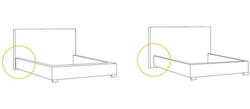 Кровать TRIO с мягкой обивкой 160x200 Матрас-контейнер