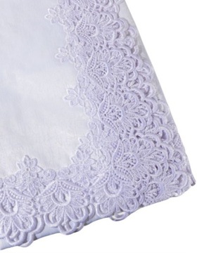 Всемирная скатерть с Guipure 130x180 White Ecru Pretty