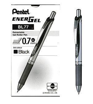 PIÓRO KULKOWE ŻEL PENTEL BL77 ENERGEL CZARNE