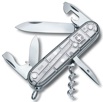 Victorinox 1.3603.T7, scyzoryk Spartan, 91 mm, 12 funkcji, Silver Tech