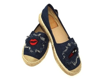 ESPADRYLE DAMSKIE A588 D.Blue r.38