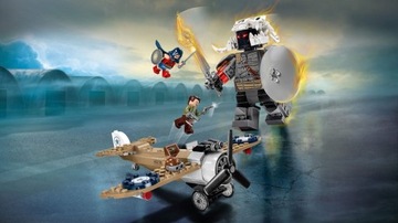 Lego 76075 @@ СТИВ + БОЙЦ @@ фигура + самолет